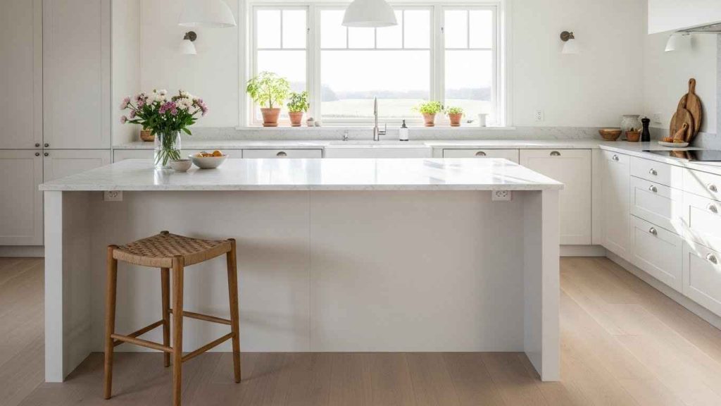 20 Beautiful White Kitchen Island Ideas That Add Function