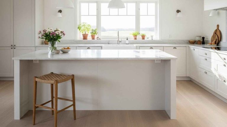 20 Beautiful White Kitchen Island Ideas That Add Function