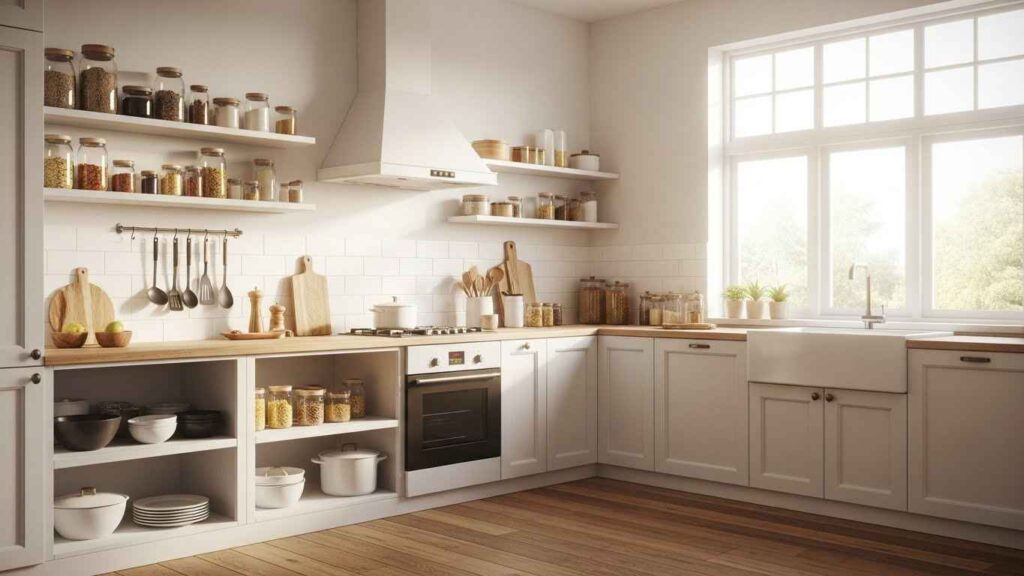 20 Smart White Kitchen Storage Ideas That Boost Space