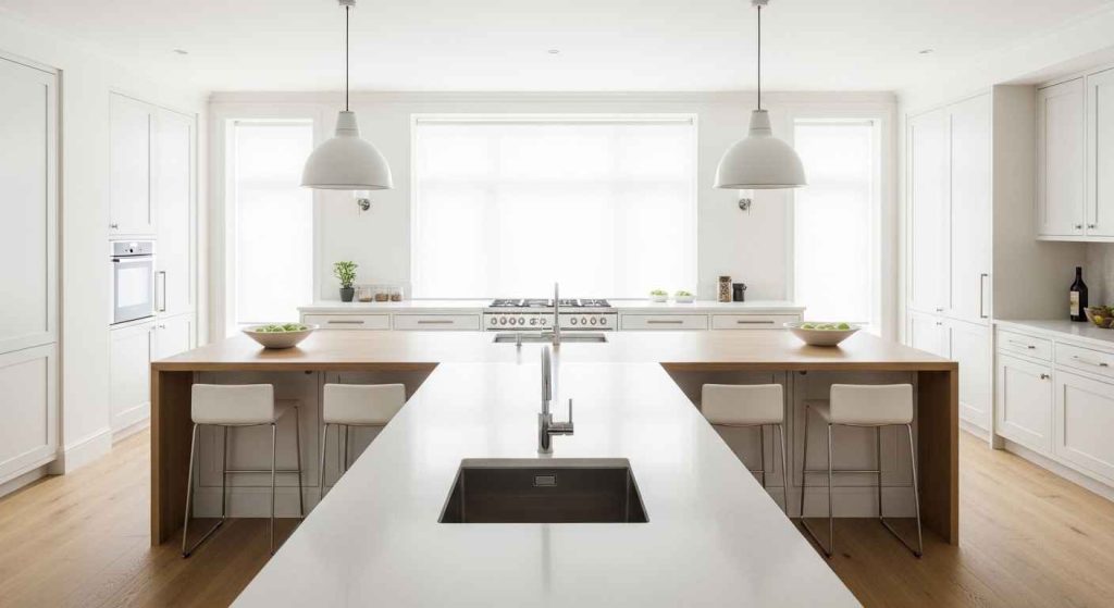 21 Balanced Kitchen Island Symmetry Ideas That Look Clean