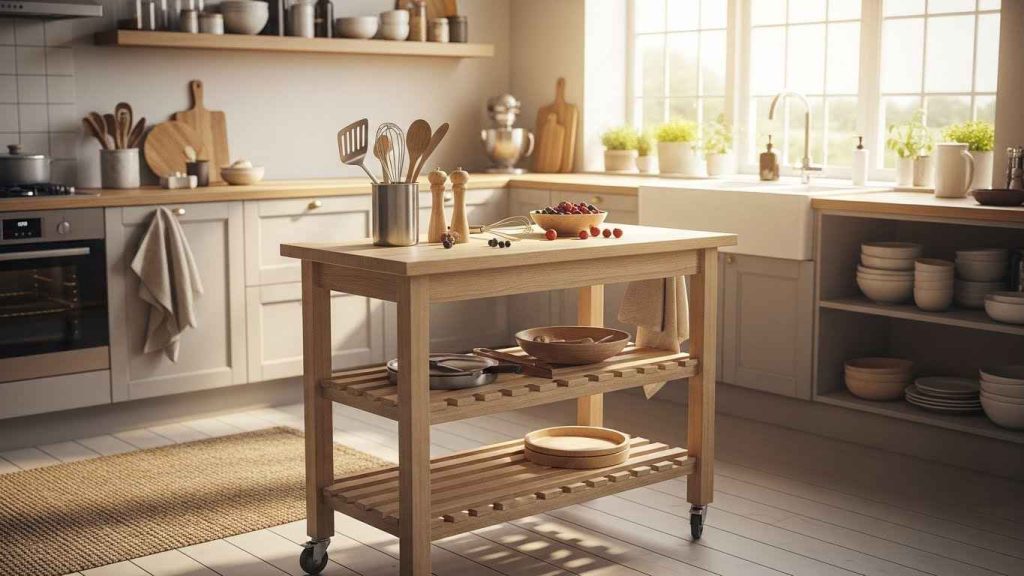 21 Easy Mobile Kitchen Island Ideas That Fit Anywhere