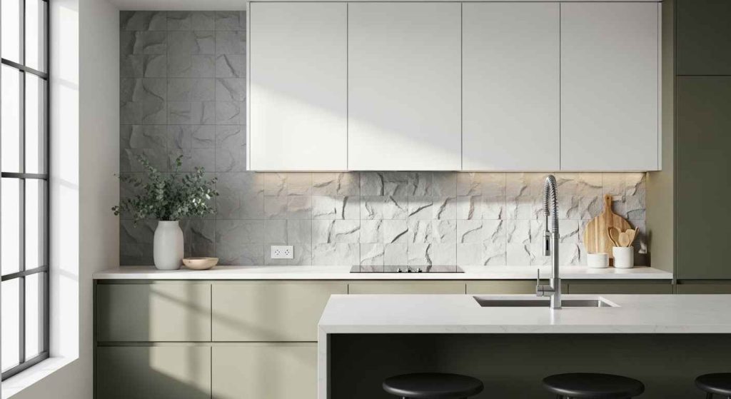 22 tactile textured backsplash ideas that add depth