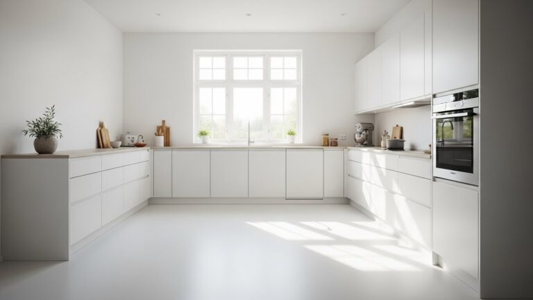 23 Beautiful White Kitchen Flooring Ideas That Brighten Up