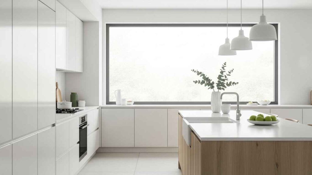 23 Modern Kitchen Door Designs That Create a Smooth Look