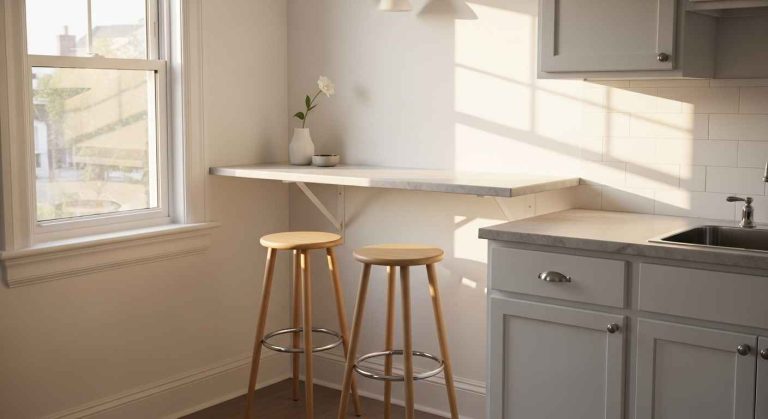 23 handy tiny kitchen stools ideas that save room