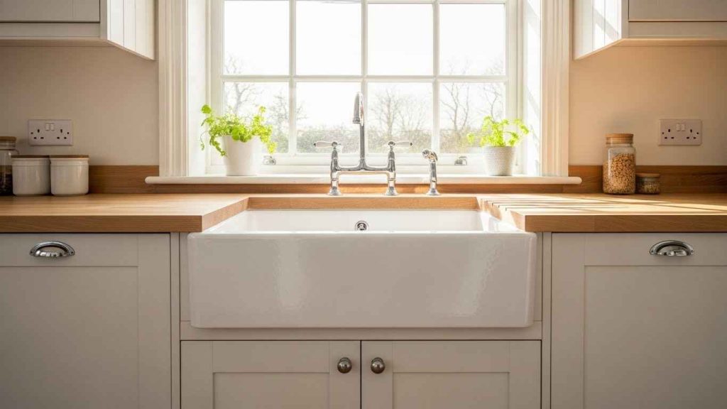24 Clean White Kitchen Sink Ideas That Add Freshness