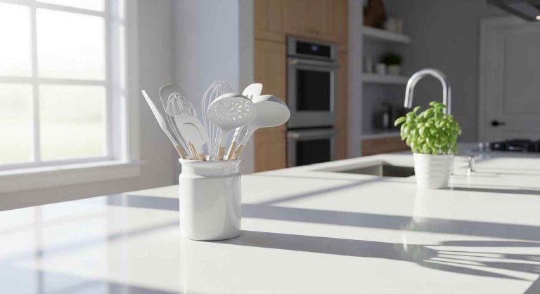 24 Simple White Kitchen Utensil Ideas That Look Neat