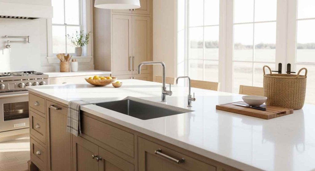 24 Smart Kitchen Island With Sink Ideas That Speed Up Prep