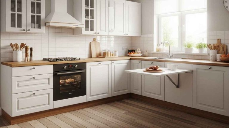 24 smart folding kitchen ideas that open up space