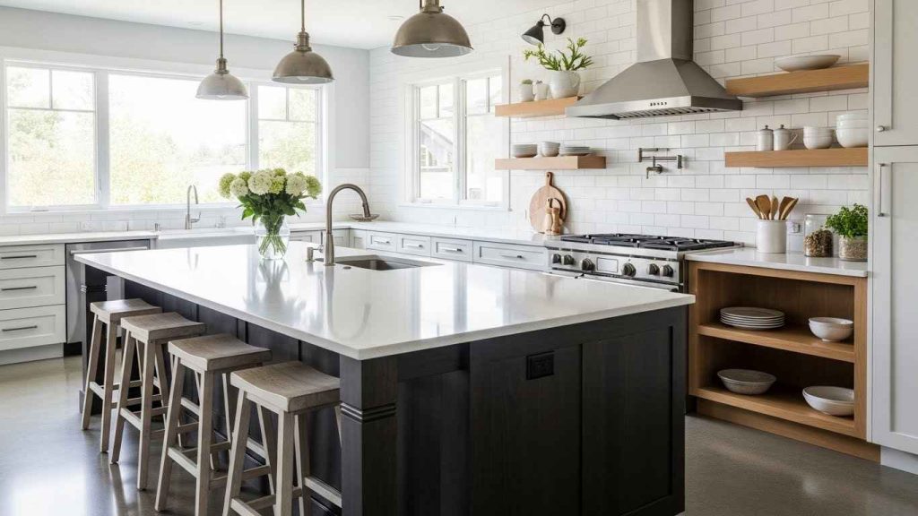 25 Fresh Kitchen Island Open Concept Ideas That Improve Flow