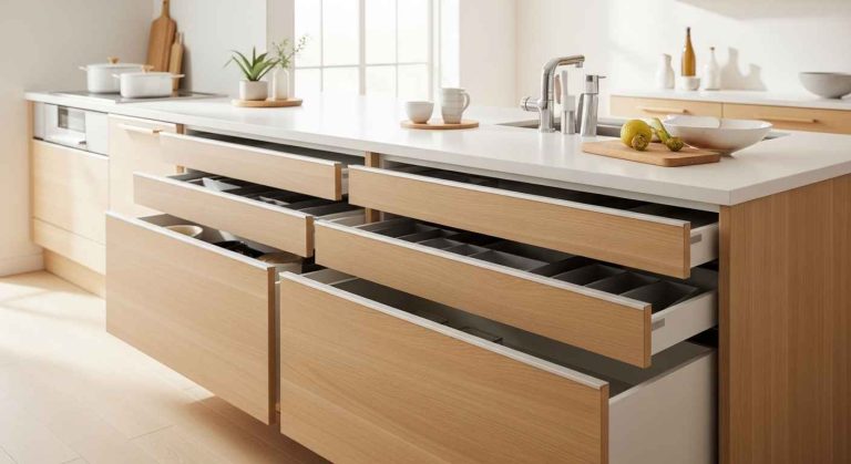 25 Modern Kitchen Drawer Ideas That Improve Storage