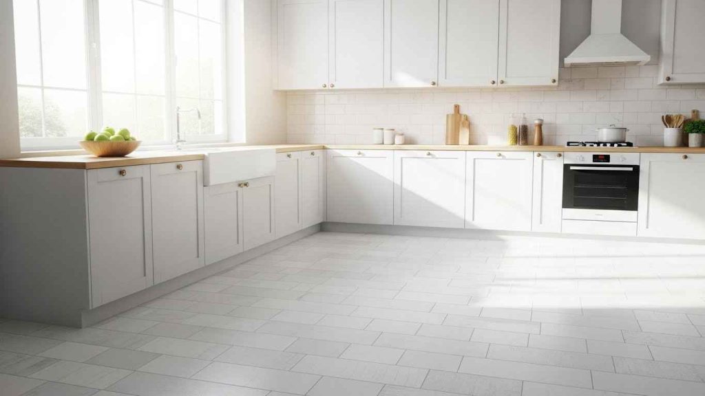 25 Pretty White Kitchen Tile Ideas That Add Texture
