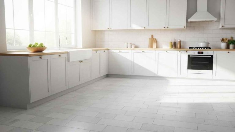 25 Pretty White Kitchen Tile Ideas That Add Texture