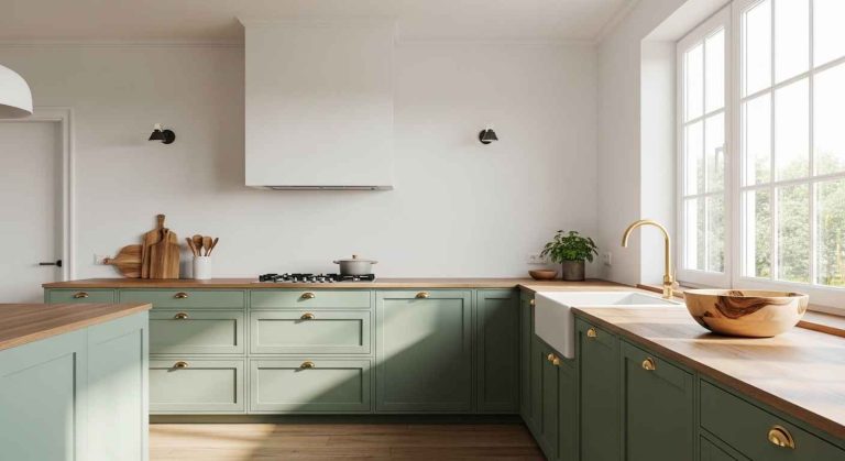 25 fresh green kitchen cabinets that bring nature indoors