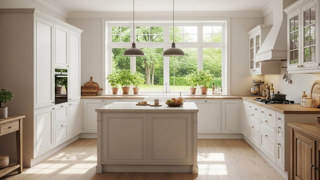 26 Clean White Kitchen Trim Ideas That Add Detail