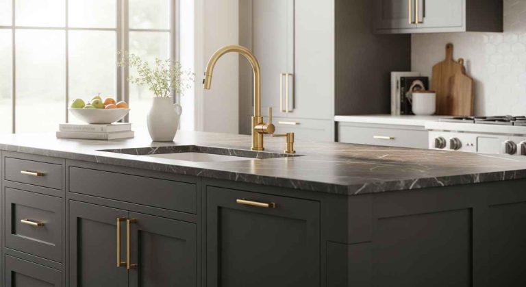 26 Cool Modern Kitchen Metal Finishes That Add Edge