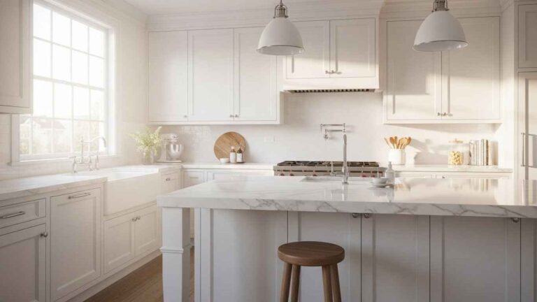 26 Lovely White Kitchen Decor Ideas That Boost Style 86 26 Lovely White Kitchen Decor Ideas That Boost Style