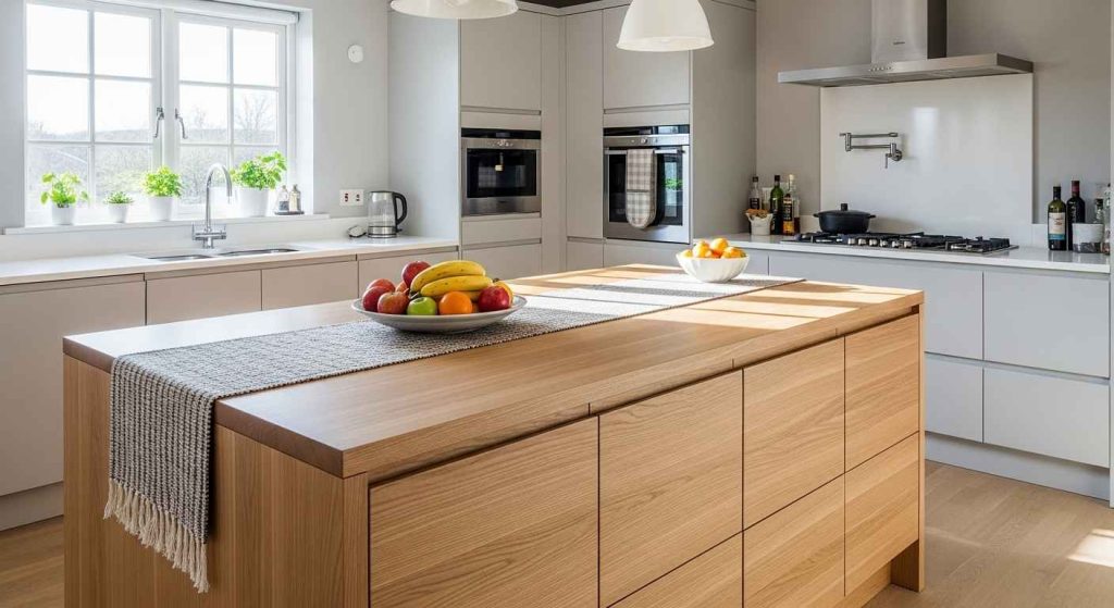26 Sleek Kitchen Island Hidden Storage Ideas That Hide Mess