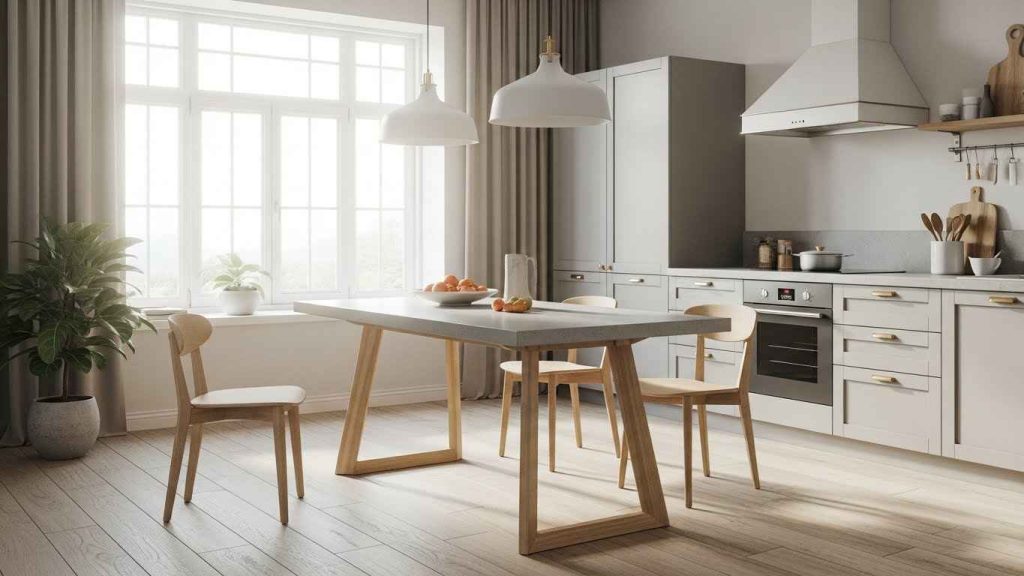 27 Cool Modern Kitchen Table Designs That Stand Out