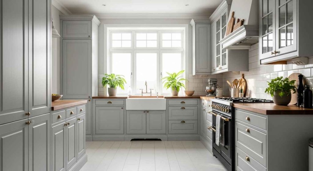 27 bold gray kitchen cabinets that upgrade your whole space