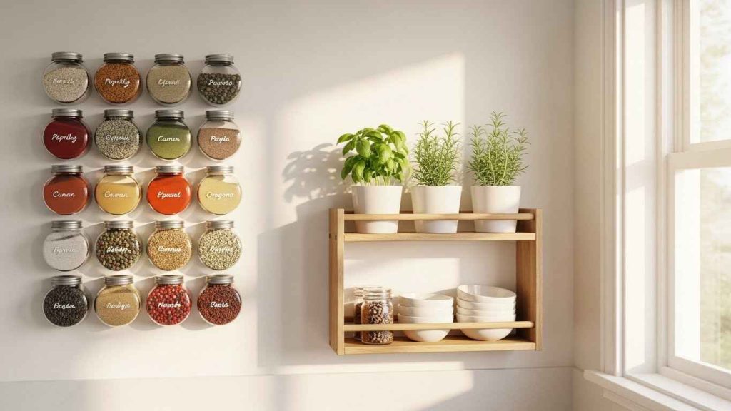 27 handy tiny kitchen spice storage ideas that add order