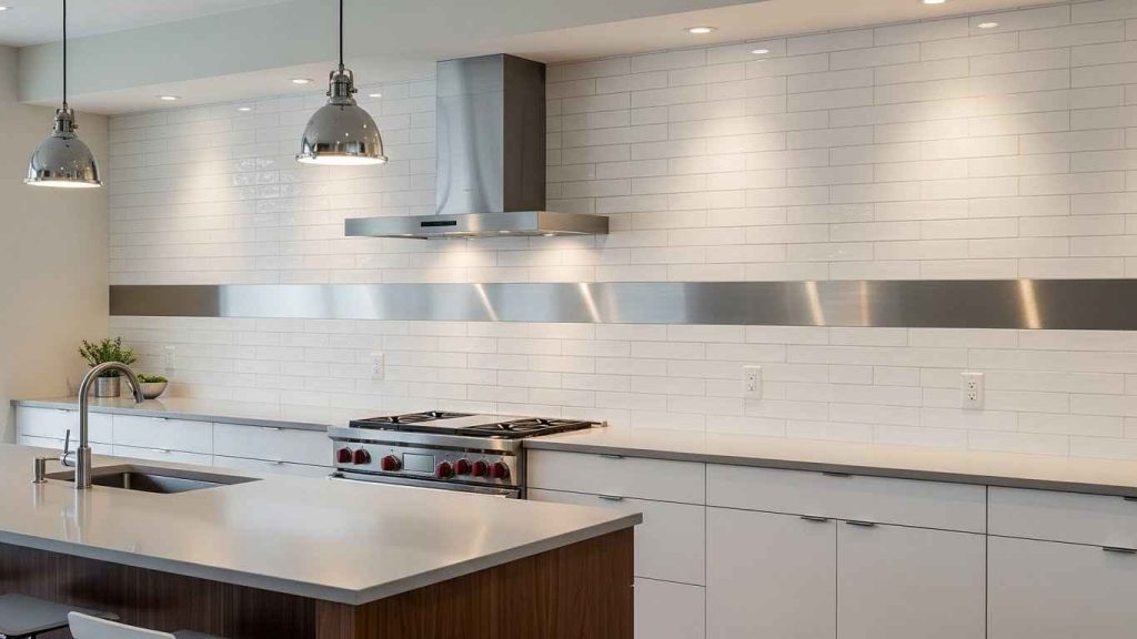 A Bold Stainless Steel Accent Strip