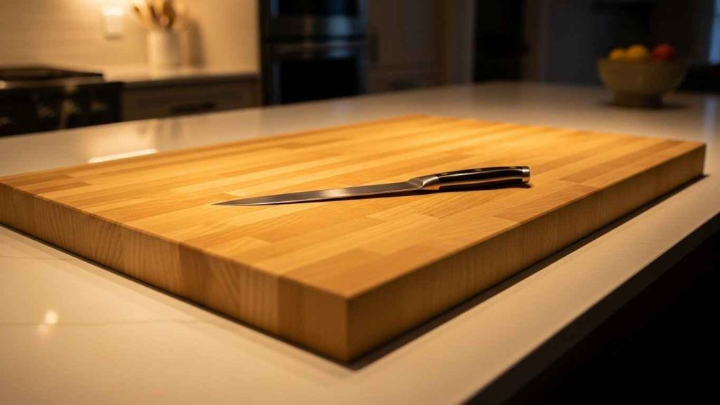 A Butcher Block Insert