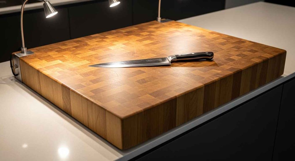 A Butcher's Block for Serious Chopping