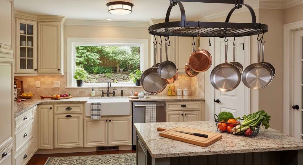 A Charming Pot Rack