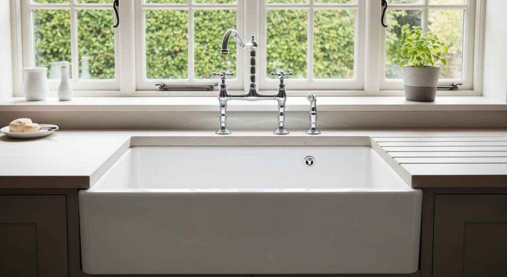 A Classic Farmhouse Sink