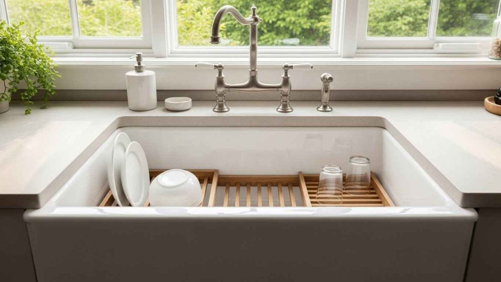 A Classic Farmhouse Sink
