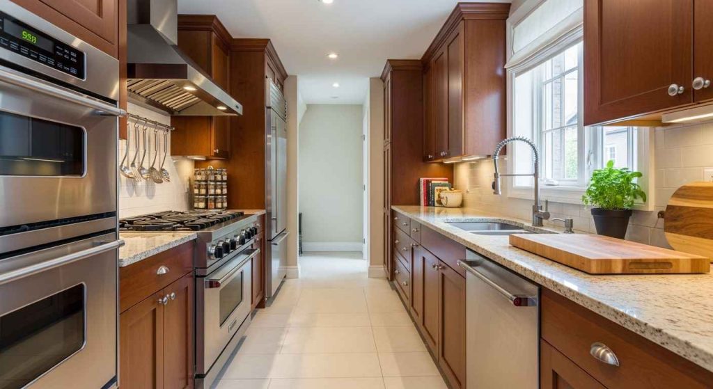 A Classic Galley Layout