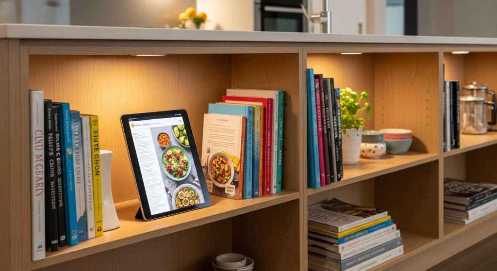A Cookbook Library and Recipe Display