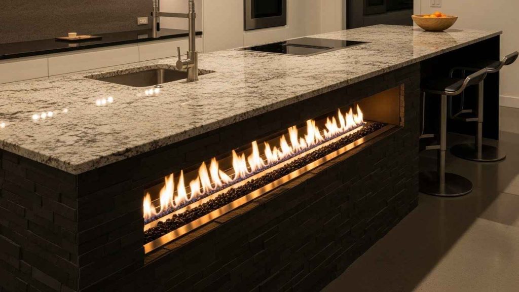 A Cozy Fireplace Nook
