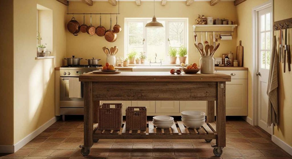 A Cozy Kitchen Island