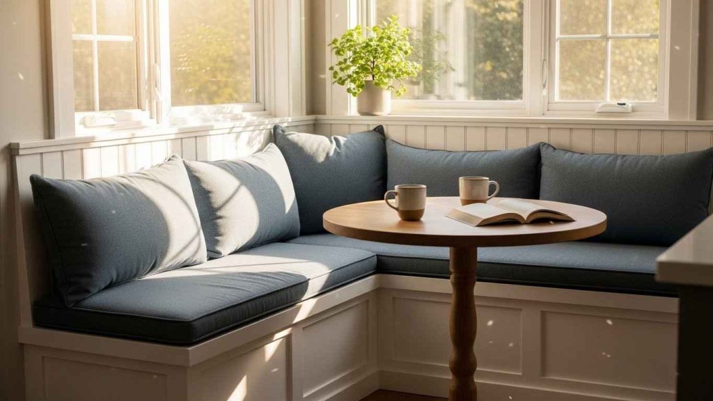 A Cozy Window Seat Nook