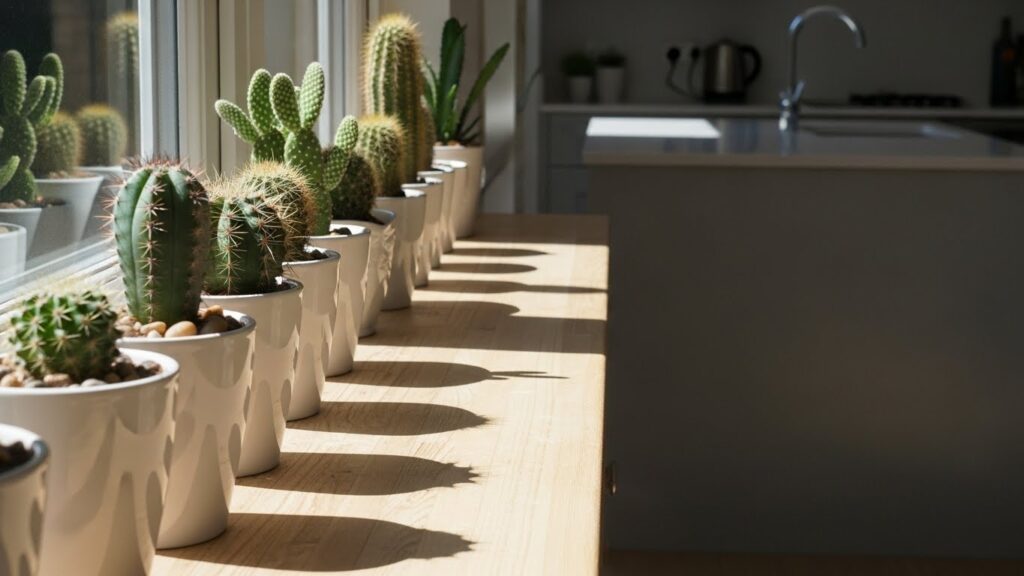 A Curated Collection of Mini Cacti
