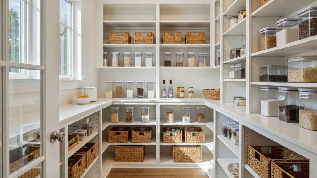 A Functional and Stylish Pantry