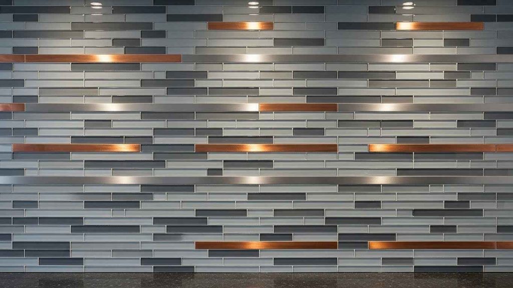 A Fusion of Mosaic Glass and Metal