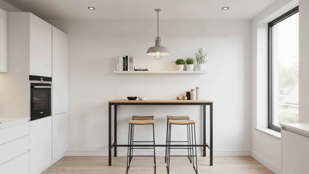 A High-Top Table for Vertical Space