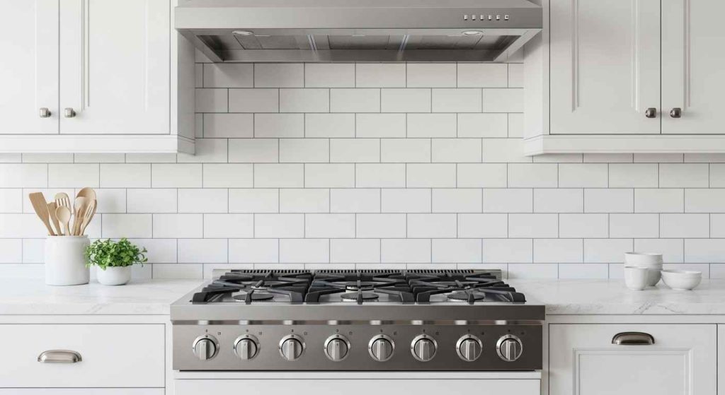 A Hint of Blue in the Tile Grout