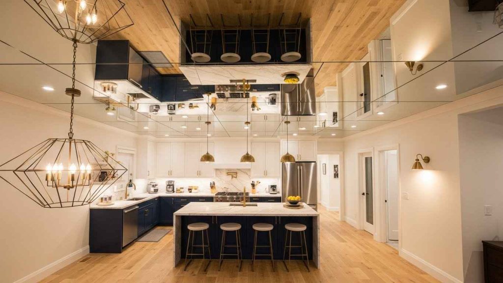 A Mirrored Ceiling for Drama