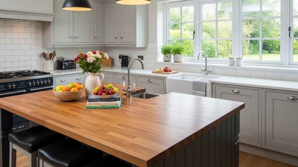 A Mix of Countertop Materials