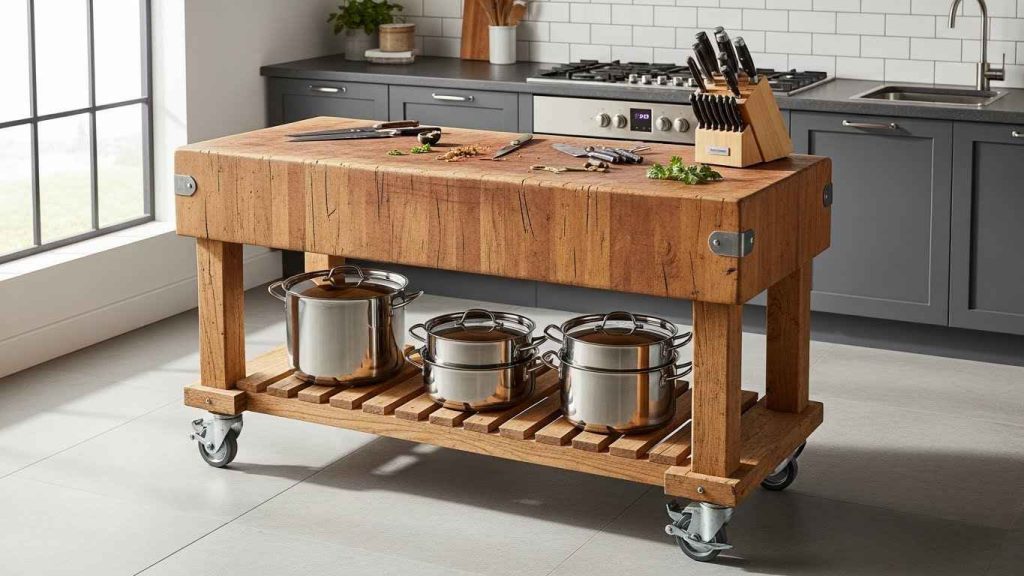 A Mobile Butcher's Block