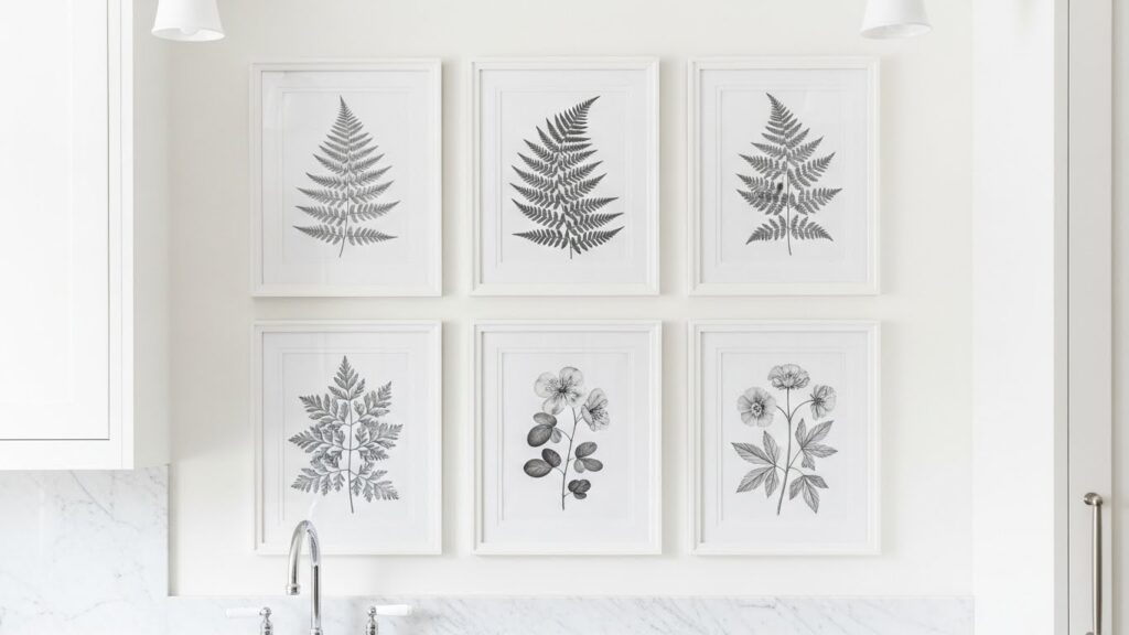 A Monochrome Botanical Gallery