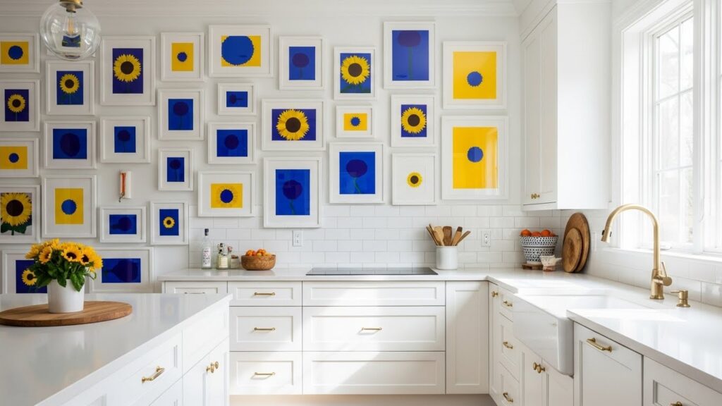 A Pop of Color in a Sea of White