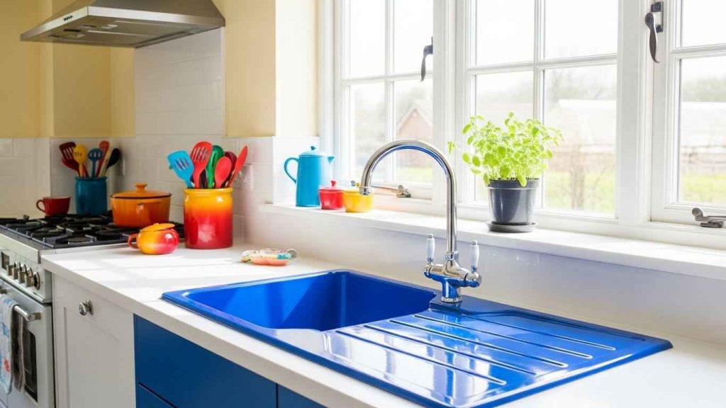 A Pop of Color with Enameled Steel