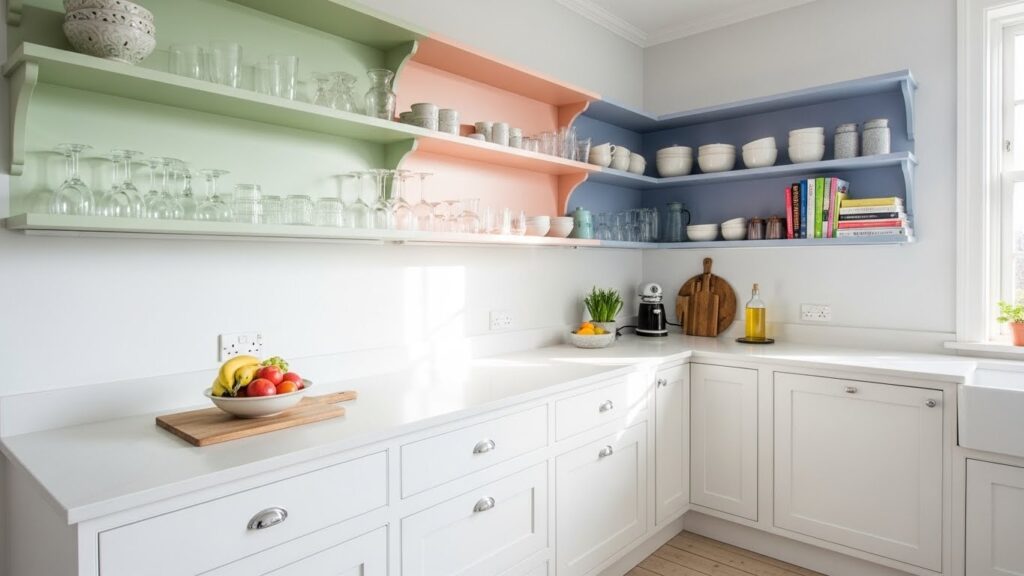 A Pop of Color with Open Uppers