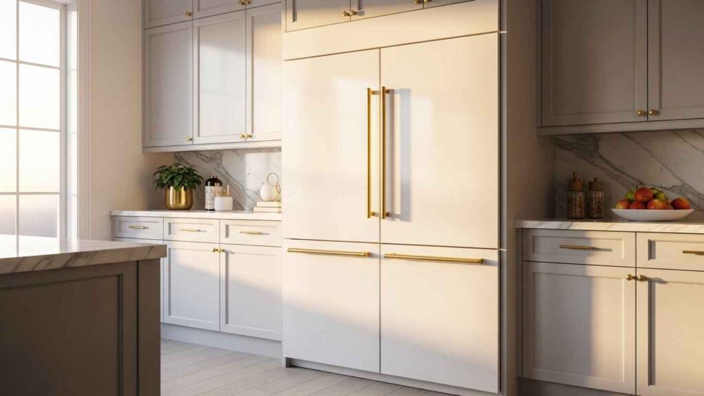 A Pop of Gold or Brass Hardware