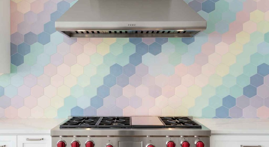 A Rainbow of Hexagons